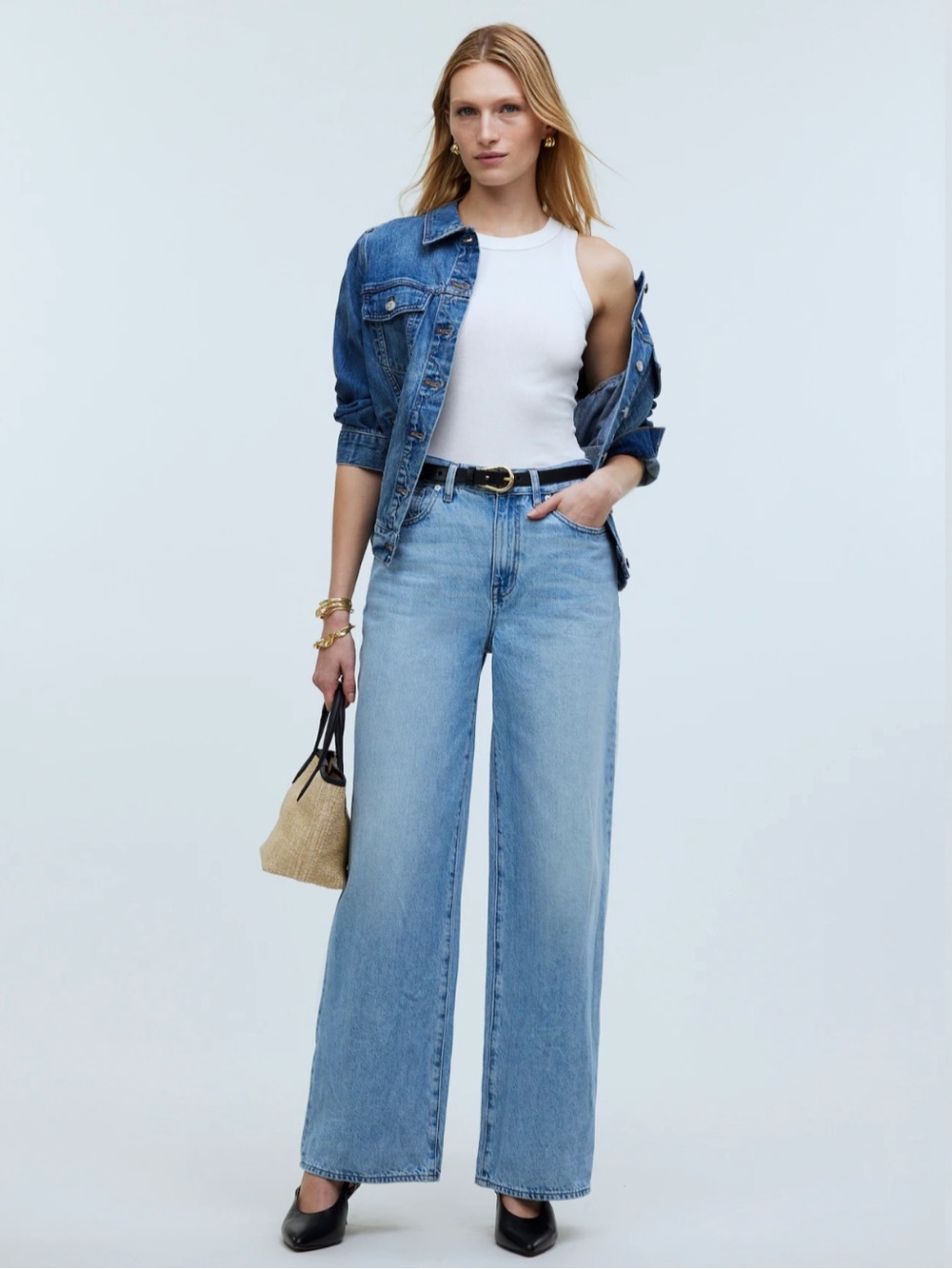 Madewell Jeans 24 Superwide Blue